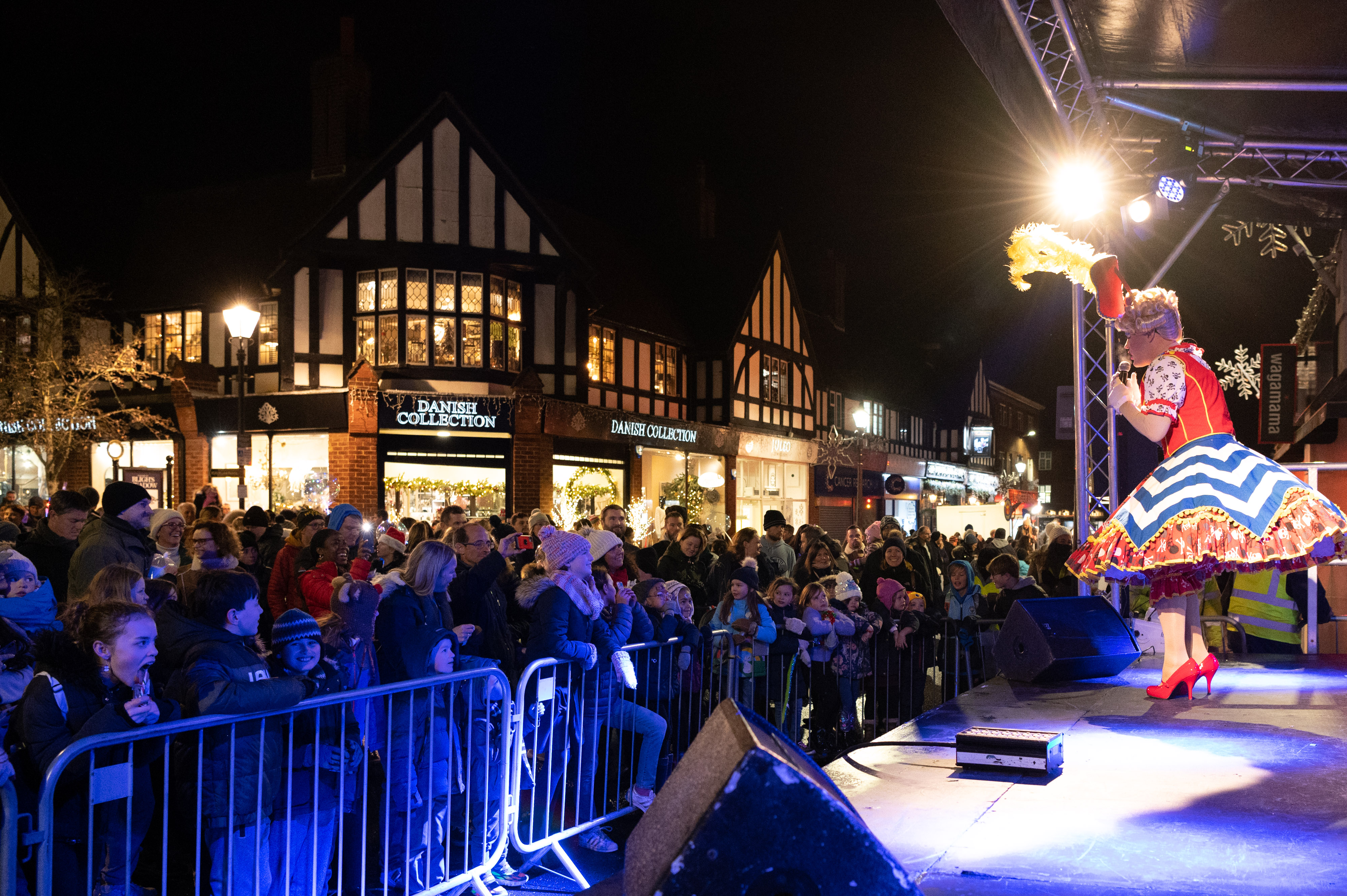 Christmas Lights Switch-on